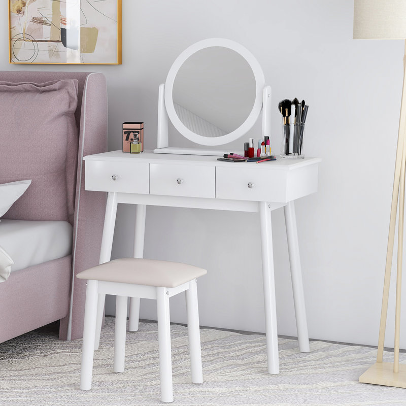 Wirt Dressing Table with Mirror