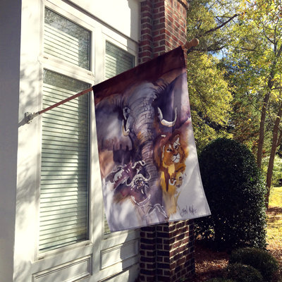 Dolansky Double Sided 40'' H x 28'' W Polyester Animal House Flag