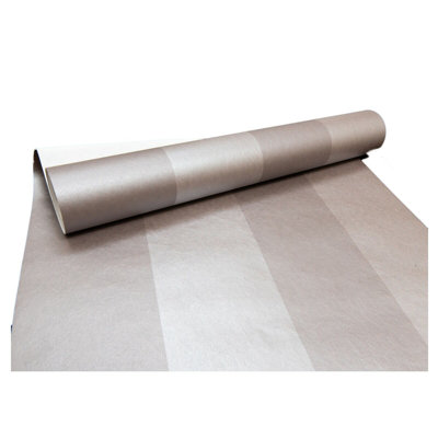  Luxury Bronze Stripe Wallpaper Metallic Brown Modern Wide Textured Striped 1751-37