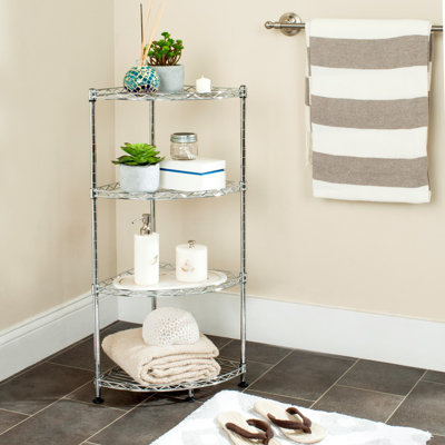 Étagère de salle de bain l 11,8 po x H 31,5 po