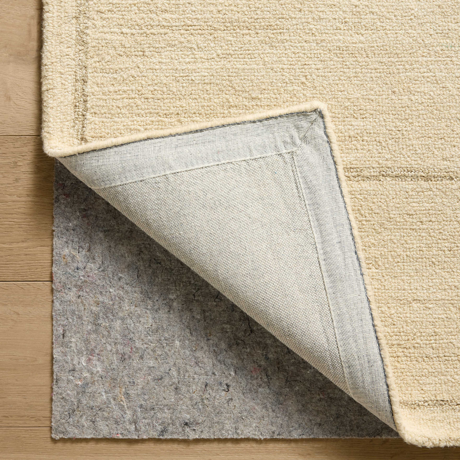 Jeremiah Brent x Loloi Barrow Ivory / Taupe Area Rug, Rectangle 9'3" x 13'