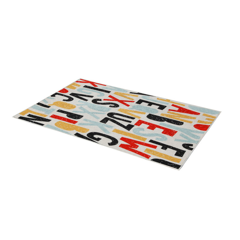 Premium Hall Carpet, 3D Digital Printed, 39.4 x 59.1 Inches | 100% Polyester, Antibacterial, Non-Slip Underside | Pile Height: 0.04 Inches, Machine Washable, Ideal for Living Room & Entryway Decor