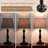 Maestas 19" Black Table Lamp with USB and Touch Control-1786567654