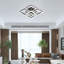 Kommer 5-Light 45cm Unique Square/Rectangle LED Dimmable Flush Mount
