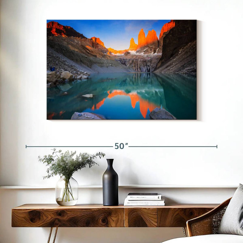 Parc Torres Del Paine Alpenglow, H 26 po x l 39 po