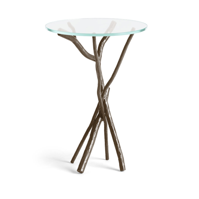 Table d'appoint Brindille, Bronze