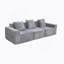 Canapé modulaire convertible 3 places Modern-736252148