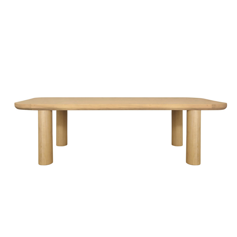 Anders Dining Table Large Natural, 30"H x 98"L x 42"W