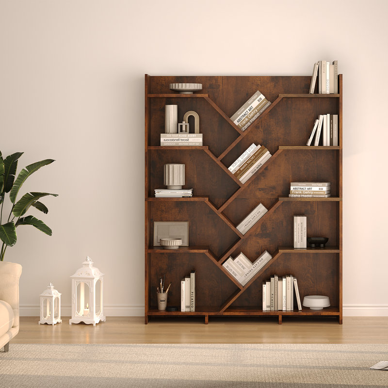 Bibliothèque à 70 niveaux H 70,9 po x l 55,3 po