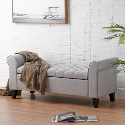 Banc de rangement à bras Hayes