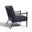 4-Person Steel Seating Group With Glass Table-401881815