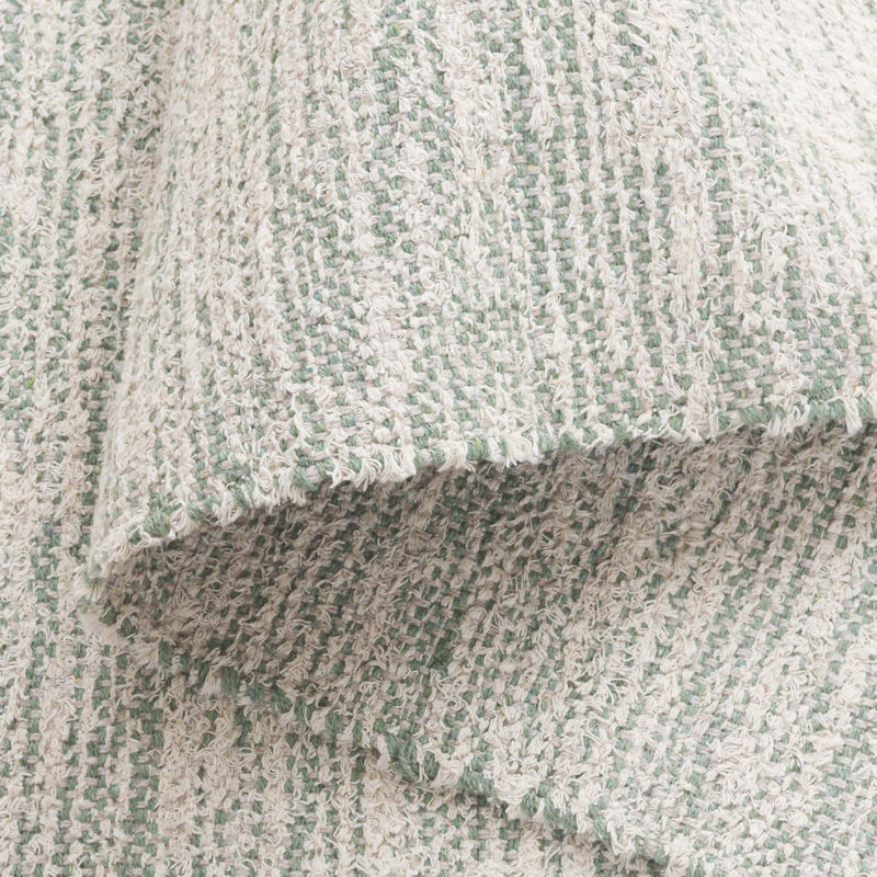 Shanetha Handwoven Recycled Cotton Rug, Rectangle 5' x 8'