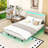 Floating Bed Frame with Adjustable LED Lights-242735428-242735430