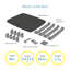 SmartFit Plastic Monitor Stand