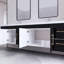 Ensemble de meuble-lavabo mural double 83,44 po Mapleview-1412248533