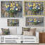Country Breeze Bouquet I - Assortiment de bouquets d'art mural-588759177-588759932-588759173