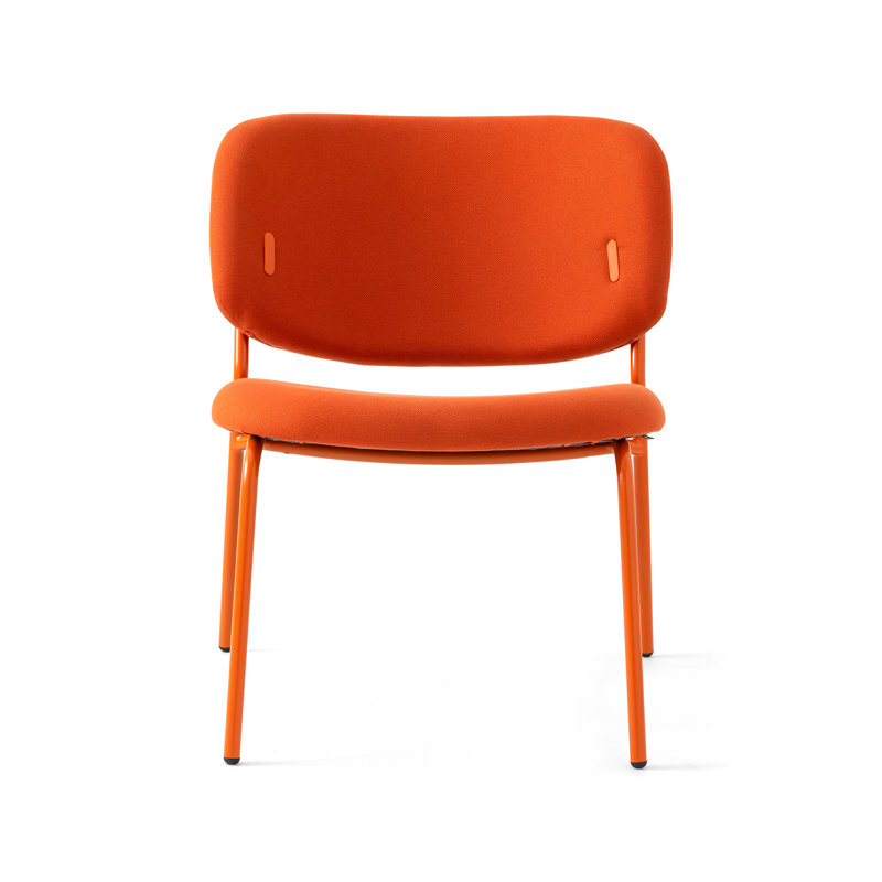 Yo! Upholstered Lounge Chair With Metal Frame