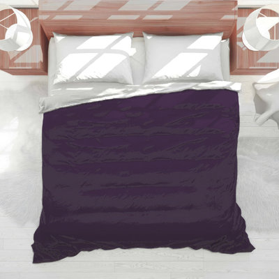 Solid Purple Color Comforter
