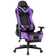 JL Comfurni Adjustable Reclining Ergonomic Faux Leather Swiveling PC & Racing Game Chair with Footrest