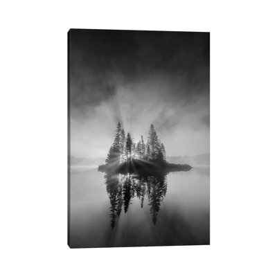 Breaking Through by Donald Luo - Wrapped Canvas Print