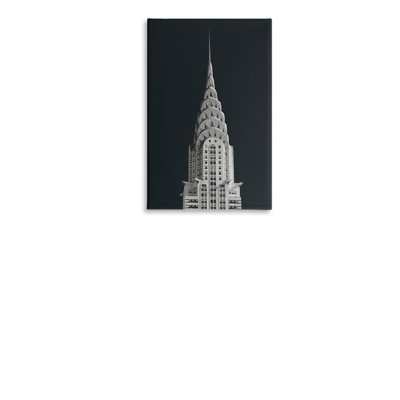 Chrysler Building Architecture Canvas, design by Wild Apple Portfolio