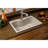 Quartz Classic 33" x 22" x 9-1/2" Drop-In Kitchen Sink-17357882