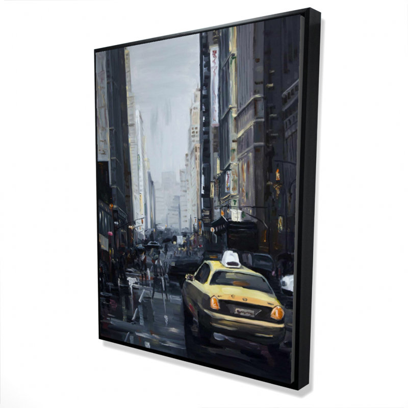 «New York In The Dark», reproduction sur toile