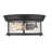 Canale Glass Flush Mount-612633027-612633039