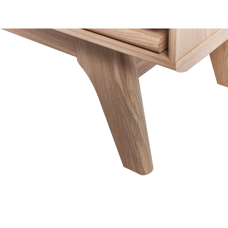 Mcclelland Unfinished TV Stand for TVs up to 50", Light Wood