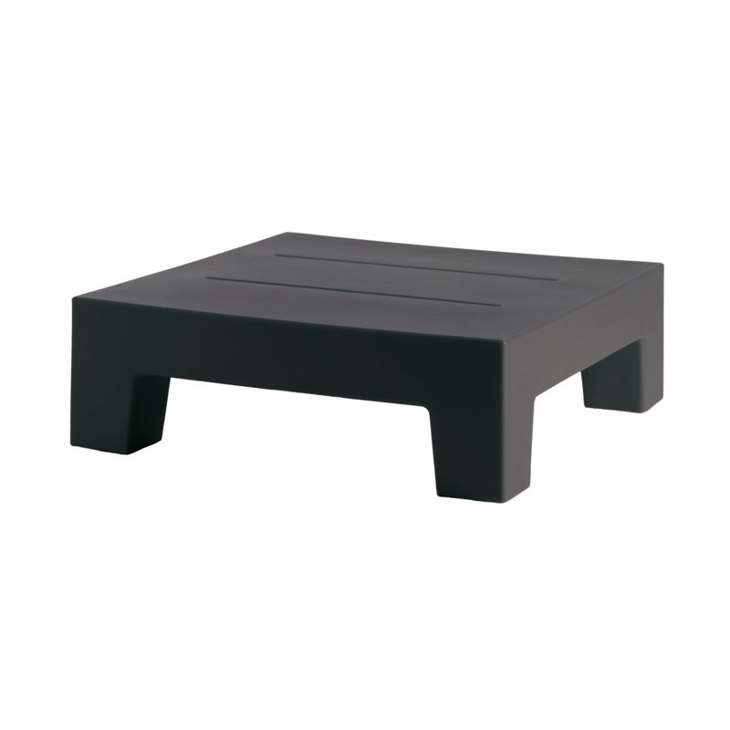 Table de salle à manger en plastique / résine Jut, Anthracite