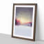 Winter Sunset in Wisconsin in Abstract - Picture Frame Painting Print-55612663-55612665