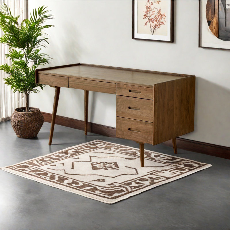 Bureau en bois massif de style américain