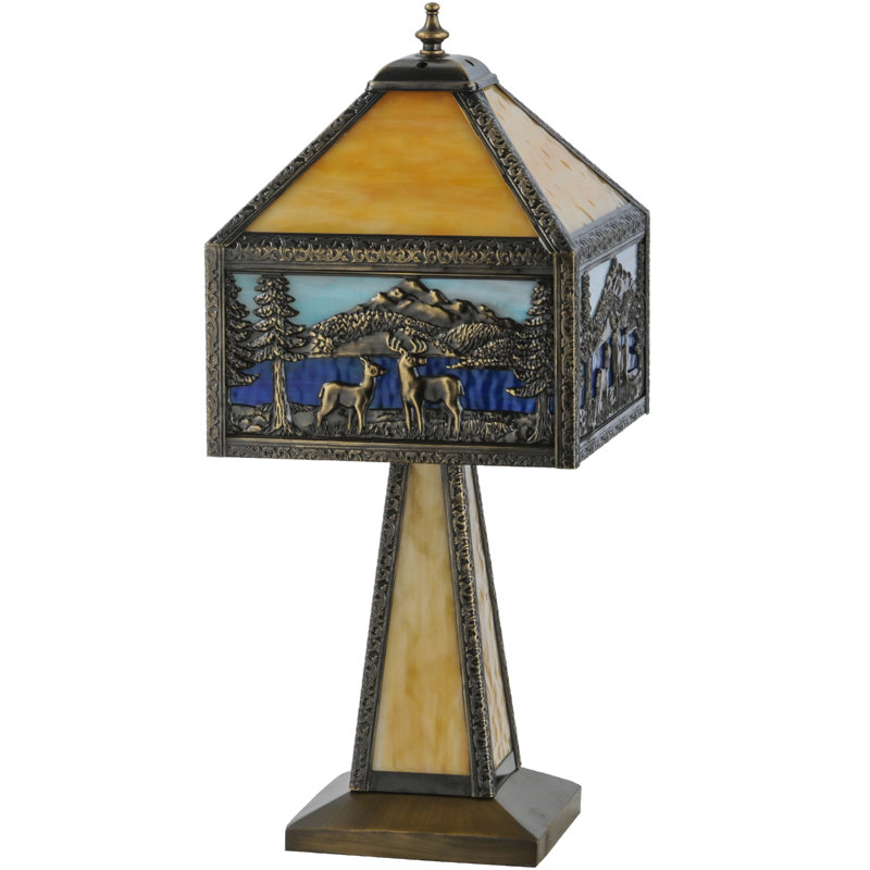 Rustic Lodge Table Lamp