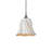 Twirl White Pendant
