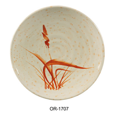 Assiette plate Orchis