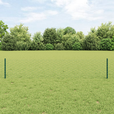 Fence with Post Segment Outdoor Barrier Garden Terrace Divider Boundary