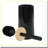 EcoClean Black Plastic Bowl Brush with Holder
