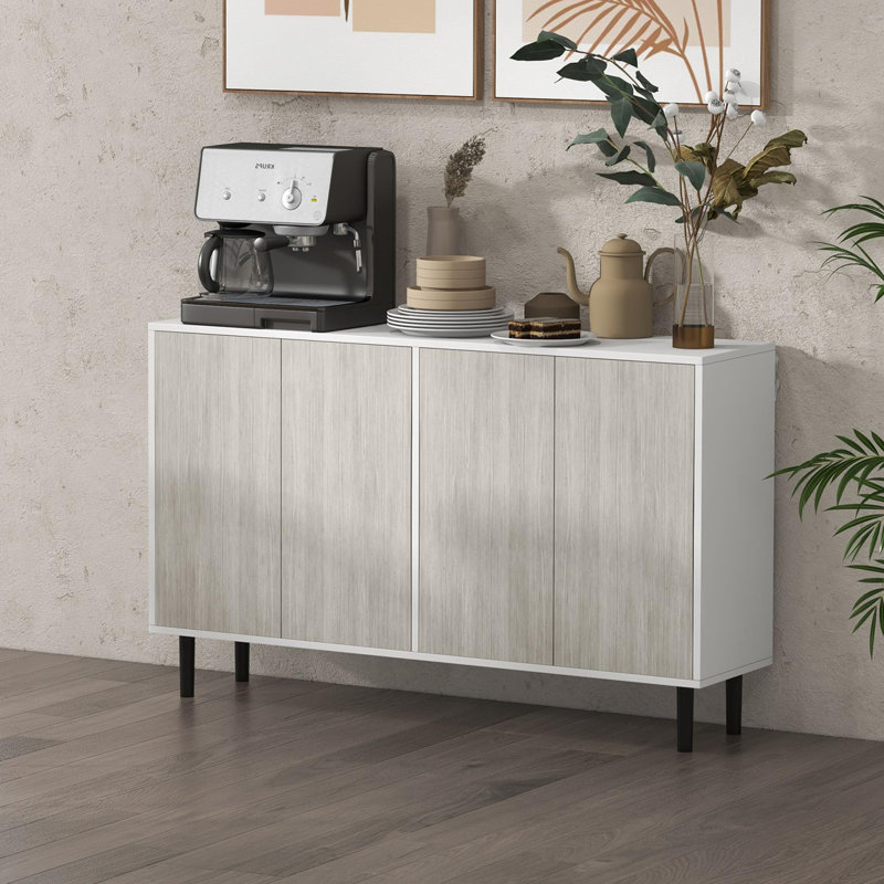 Weddel 121cm Sideboard, White