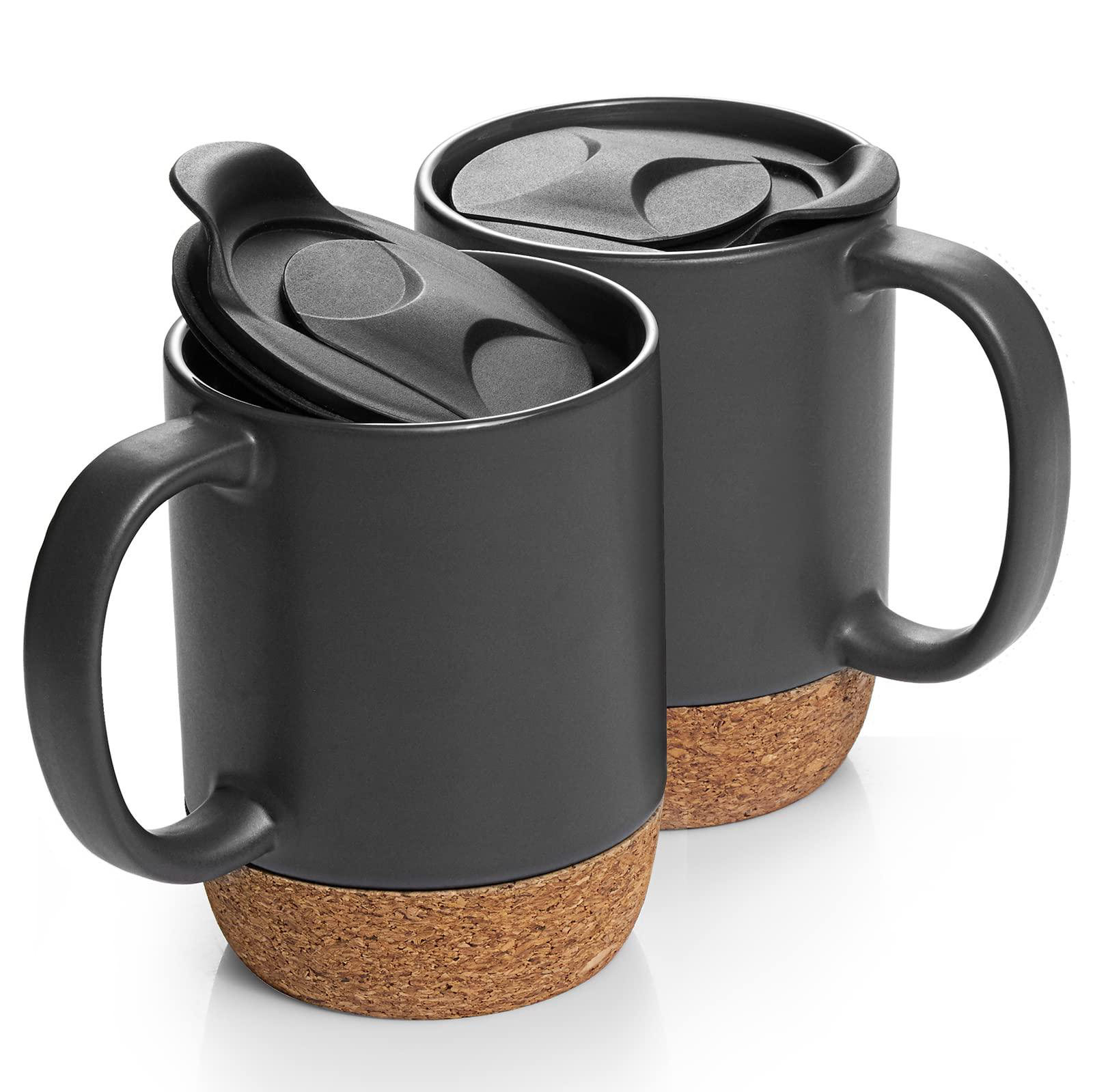 Hokku Designs Mugs,Big Mug For Latte Tea,Large Ceramic Coffee Mug With ...