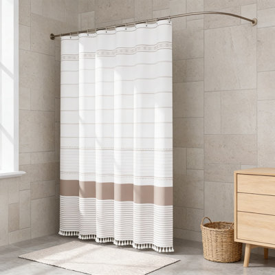 Ensemble de rideau de douche Boho Farmhouse