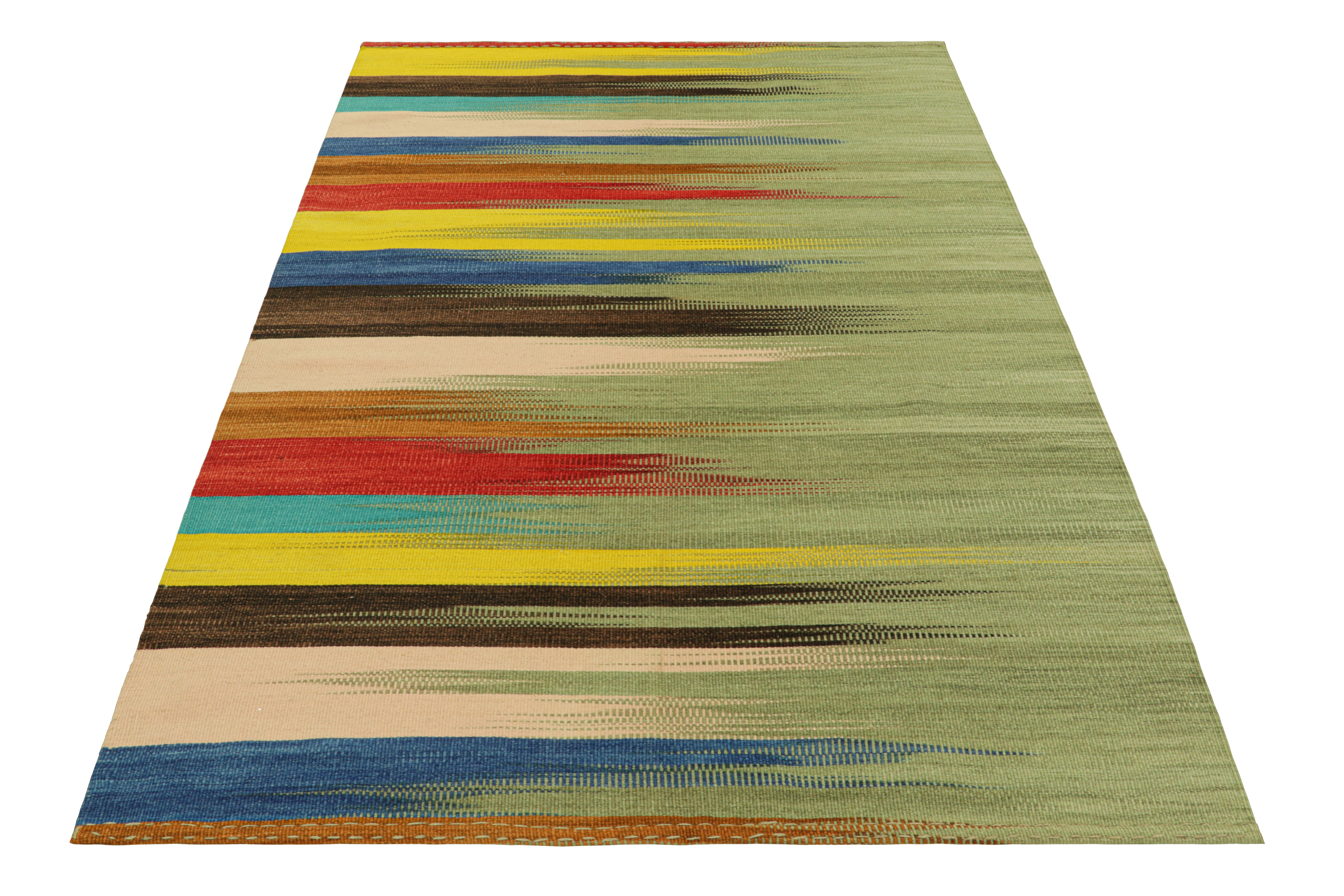 Rug & Kilim Rectangle Wool Area Rug | Wayfair