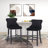 Gatineau Upholstered Velvet Counter Stool-74996059