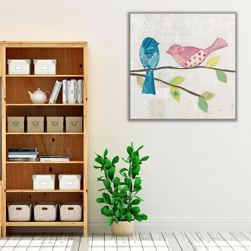 «Catching Up V», reproduction d'art sur toile, H 24 po x l 24 po