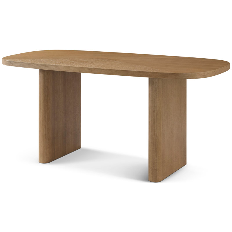 Paris Dining Table, Natural, 30" H x 62.99" L x 31.5" W