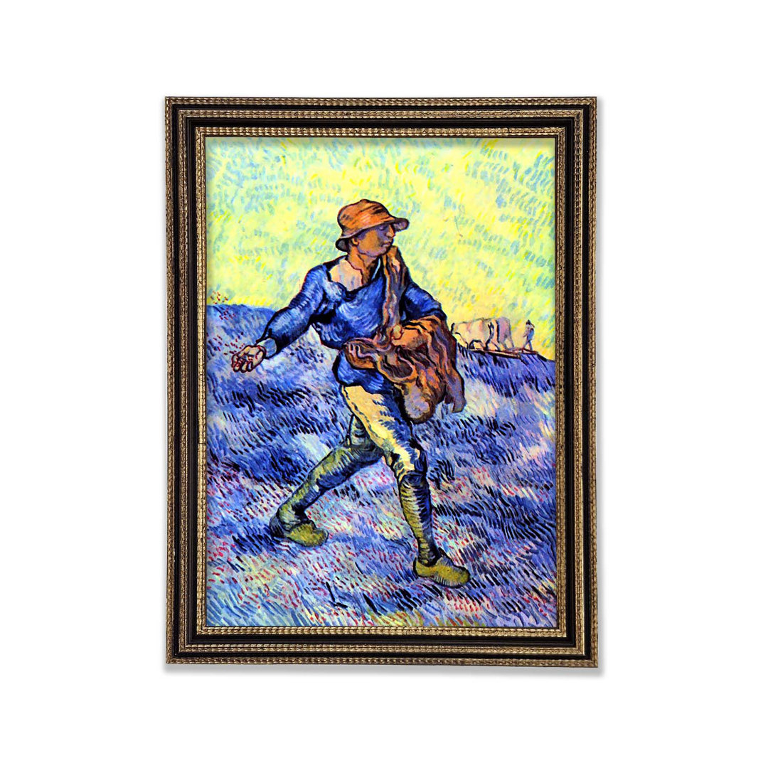 Van Gogh Der Sämann 1 Gerahmter Druck