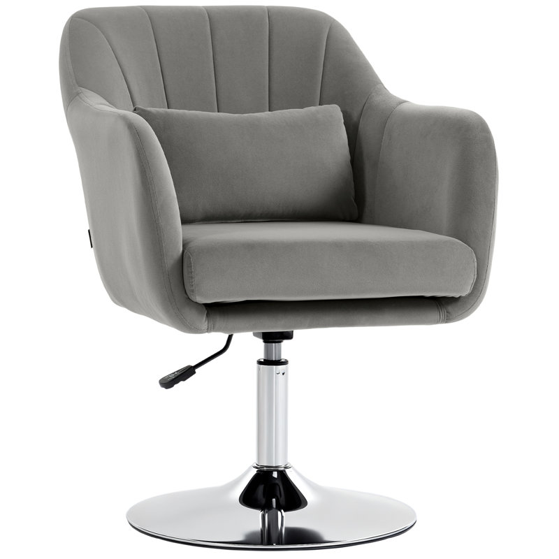 Velvet Swivel Accent Chair