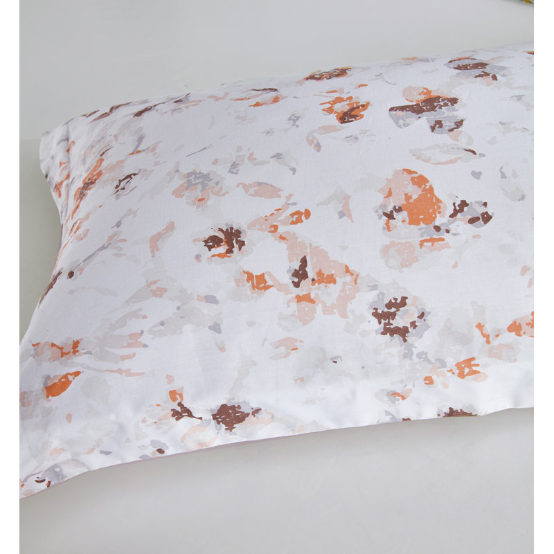 Ensemble de housse de couette en satin de coton 100% Brade, Housse de couette pour très grand lit