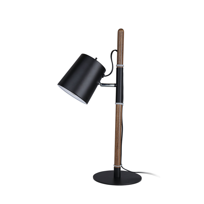 Lampe de table 21,75 po Jameison, Noir mat