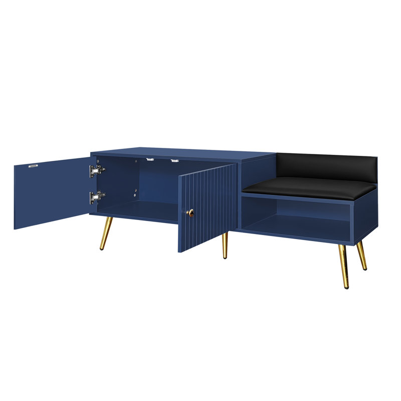 Banc de rangement pour chaussures polyvalent