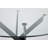 Gupton Round Glass Top Metal Base Dining Table-61086684-52794681